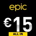 Epic All In 15 1000min/1000sms/100GB + 2 Euros